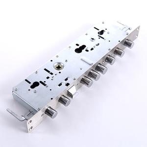Puerta <span class=keywords><strong>de</strong></span> <span class=keywords><strong>Entrada</strong></span> Principal <span class=keywords><strong>de</strong></span> Aluminio Fundido con Acabado Metálico Rústico <span class=keywords><strong>de</strong></span> Acero, Ahorro <span class=keywords><strong>de</strong></span> Energía, para Casa, Villa, Hogar, Clima Frío - Product Image 5