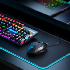 เมาส์มีสาย6ปุ่มสำหรับเล่นเกมคอมพิวเตอร์แบบเงียบ PW1H แบบอินฟิช - Product Image 4