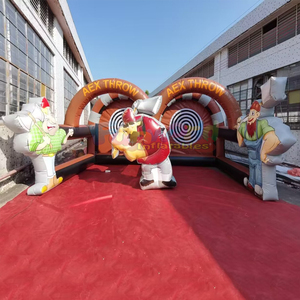 Commercial Grade <b>Inflatable</b> Viking Axe Throw Game Shooting Range with Targets PVC Material Portable 500KG Capacity - Product Image 2