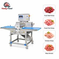 Pemotong daging segar, cocok untuk memotong daging babi, daging sapi, dll. Peralatan produksi industri makanan