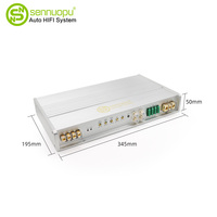 Dsp ses işlemcisi D sınıfı monoblok amplifikatör Stereo otomotiv güç amplifikatörü evrensel Mono amplifikatör araç ses kore 85db