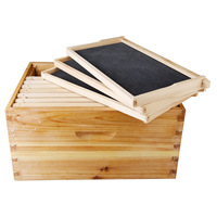 Ruche Langstroth à 3 couches, entièrement recouverte de cire, kit complet à vendre