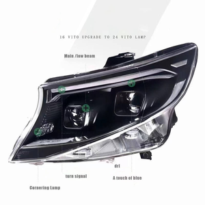 Nuevo Conjunto de Faros LED CSP de Alta Calidad, 12V 6000K 36W, 6000 Lúmenes, Forma de Bombilla D2H, para VITO (2016-2025) - Product Image 4