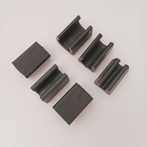 <b>Chair</b> Leg <b>Pad</b> Open End Plastic Black Non Slip For Office <b>Chairs</b> 3 5 8 10 12 14 16mm - Product Image 1