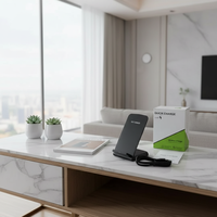 Produits promotionnels de qualité supérieure directement de l'usine, chargeur sans fil rapide pour téléphone portable et ordinateur de bureau, support de charge personnalisé avec logo, 10W 15W.