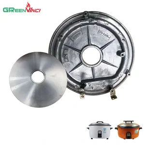 Davinci Phật Sơn Nhà Cung Cấp Tùy Chỉnh Chuyên Nghiệp Sliver Vòng 1000W Điện Công Nghiệp Nồi Cơm Điện Sưởi Ấm Tấm