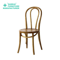Chaise de café meubles de Restaurant café Restaurant Thonet chaise bois Sk-yhy-p001factory en gros classique solide moderne 10 pièces