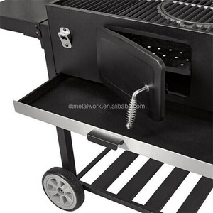 Parrilla Al Aire Libre De Calidad De Acero Corten De Madera Y Carbón Barbacoa Parrillas Para Barbacoa <span class=keywords><strong>Asador</strong></span> De Big Carbon BBQ Plancha Grill - Product Image 2