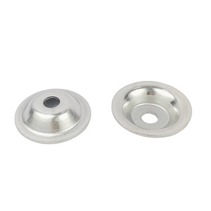 Arandela de cubierta de buen precio Arandela de resorte de metal de estampado personalizado Arandela de cuenco de brida de acero galvanizado - Product Image 4