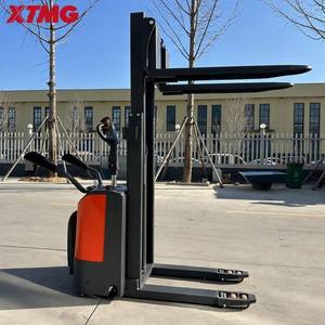 XTMG 2 Ton Electric Pallet Stacker with AC Brushless Motor and 4.5m Lift Height for Warehouse Material Handling Electric Stacker