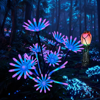 Lumières de paysage série Avatar - Arbres décoratifs pour zones scéniques - Lumières extérieures étanches IP65 RGBW à intensité variable - Garantie 2 ans