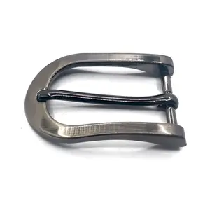 WT Men Belt Custom Logo Brass Metal Automatic Belt Buckle