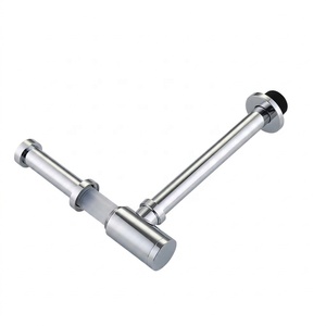 Elegante Set Sifone <span class=keywords><strong>a</strong></span> Bottiglia G 1-1/4" Moderno Anticorrosione Ecologico in Ottone Cromato per <span class=keywords><strong>Lavabo</strong></span> <span class=keywords><strong>Bagno</strong></span> Cucina - Product Image 5
