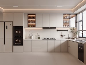 Gabinetes <span class=keywords><strong>de</strong></span> <span class=keywords><strong>cocina</strong></span> blancos modernos con accesorios para el centro comercial, apartamento, comedor, bodega, uso en <span class=keywords><strong>hospitales</strong></span> - Product Image 6