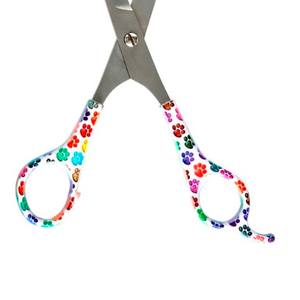 Tchuska กรรไกรตัดขนสัตว์เลี้ยงแบบโค้งสำหรับตัดขนแมวและสุนัข-ยี่ห้อบราซิล - Product Image 4