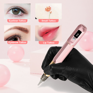 Dubbele Kop Permanente Make-Up Wenkbrauw Tattoo Machine Draadloze Tattoo Machine Voor Microblading Wenkbrauw Tattoo - Product Image 2