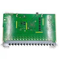 Placa de servicio GPON Original de 16 puertos GPSF para Ma5800 Series C ++ Tarjeta de interfaz OLT de 16 puertos Conector RJ45 20KM FTTH FTTB FTTX