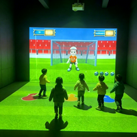 Système de projection interactif ChariotTech certifié CE pour jeux éducatifs et de fitness sur mur et sol