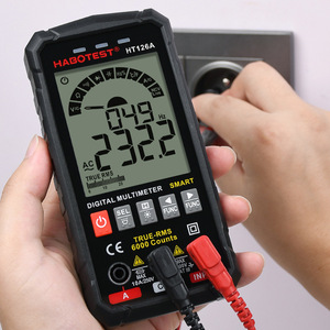 มัลติมิเตอร์ดิจิตอล HABOTEST HT126A/B 10A True RMS CAT III 600V สมาร์ทมิเตอร์ - Product Image 4
