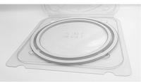 Boîtes blister pour anneaux de support de plaquettes de 6 et 7 pouces, en PET transparent, pour salle blanche Classe 100