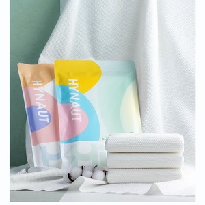 Serviettes de bain jetables Haishi Hainuo 60x100cm 70x140cm en coton doux, portables, essentielles pour les voyages - Product Image 1