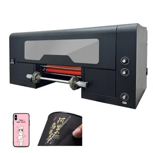 High Resolution Uv Dtf Printer A3 30Cm Roll Uv Dtf Sticker Printer With Dual Xp600 I3200 Print Head