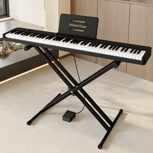 Teclado de <span class=keywords><strong>Piano</strong></span> LeGemCharr de 88 Teclas, Teclado Musical de 88 Teclas, <span class=keywords><strong>Piano</strong></span> Electrónico Eléctrico - Product Image 1