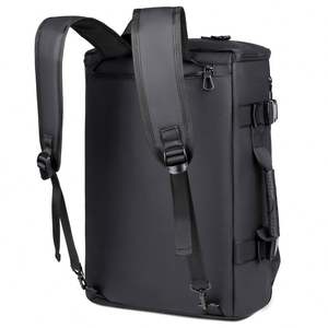 Mochila para Portátil de Negocios Impermeable de Alta Calidad al por Mayor para Hombre, Bolsos de Hombro de Moda Personalizados de PU - Product Image 3