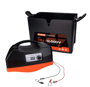 AC <span class=keywords><strong>230V</strong></span>/DC 12V Batterie Panneau Solaire Clôture Électrique LED Energizer Bovins Animaux Clôture Électrique Energizer Solaire - Product Image 5