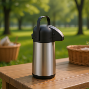 Jarra con Bomba de Agua de Acero Inoxidable, 2.2 L, 15x15x33.8 cm, 1200 g - Product Image 3