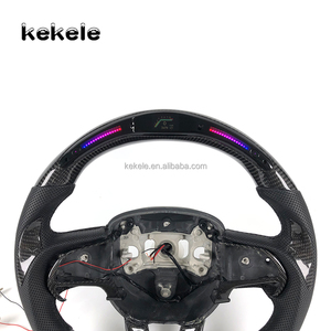 Volante Deportivo de Fibra de Carbono Personalizado con LED para Dodge Charger Challenger Hellcat SRT <span class=keywords><strong>RT</strong></span> 392, Totalmente Personalizable - Product Image 2