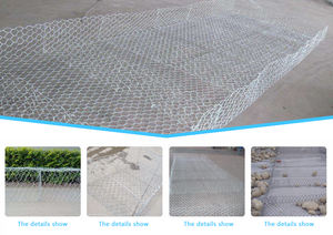 2*1*0.5 High Quality 80x100 Pvc Coated <strong>Gabion</strong> Mattress <strong>Gabion</strong> Wire <strong>Mesh</strong> <strong>Gabion</strong> Basket Wall in Philippines for Sale - Product Image 4