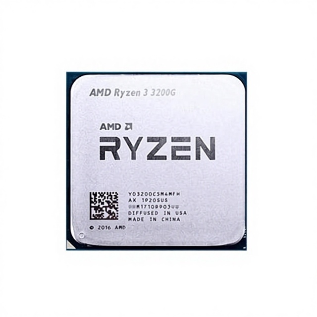 AMD Ryzen 3 Series 3200G 4-Core 40GHz AM4 Desktop Computer Processor with Integrated Graphics CPU Bulk Unit