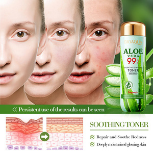 BIOAQUA Organique Visage Hydratant Hydratant Pores Réduire Le Contrôle De L'huile Lissant La Peau <span class=keywords><strong>Aloe</strong></span> Vera Visage Peau <span class=keywords><strong>Toner</strong></span> - Product Image 4