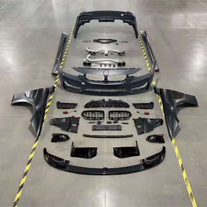 Kit de carrocería para <span class=keywords><strong>BMW</strong></span> SERIE 3 F30 2012-<span class=keywords><strong>2018</strong></span> Modificación de la apariencia M3 con faldones laterales del parachoques trasero del parachoques delantero. - Product Image 1
