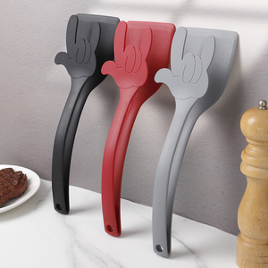 Vente chaude 2 en 1 pinces de cuisson accessoires de <span class=keywords><strong>cuisine</strong></span> spatule à Steak pinces à frire pour <span class=keywords><strong>cuisine</strong></span> cuisson poisson crêpe spatule - Product Image 4
