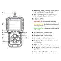 Escáner OBD2 para Automóviles de Pasajeros LAUNCH CR329, Compatible con Funciones Completas OBD II y CAN, Lector de Códigos Profesional para Automóviles