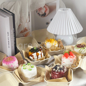เค้กจำลองแบบซูเฟล่ ขนมหวาน นมโฟมไข่มุก สตรอว์เบอร์รี ทารโตร์ มะม่วง เค้กจำลองเคลือบครีมเนื้อนุ่ม ไข่มุกสด - Product Image 6