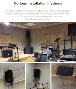 Deken FLEX T6 2-way professionale gamma completa di frequenza altoparlante passivo sistema audio di altoparlanti per home theater sistema di altoparlanti - Product Image 6