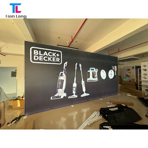 Dễ dàng thiết lập xách tay tùy chỉnh gian hàng khuyến mãi vải polyester hiển thị 10x20 nhôm seg LED Pop Up quảng cáo hộp Đèn - Product Image 3