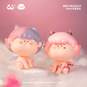 <span class=keywords><strong>ราคา</strong></span>ดีที่สุด <span class=keywords><strong>ของแท้</strong></span> 100% ตุ๊กตาป๊อปบีนส์ แอมลส์ แองเจิล ดีมู บลายด์บ็อกซ์ แอมลส์ บีนส์ ตุ๊กตาคิวที้ ของตกแต่ง - Product Image 2