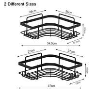 Étagère de rangement adhésive pour salle de bain, organiseur de douche, support auto-adhésif avec porte-savon