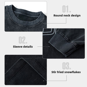 American Fashion Racing <span class=keywords><strong>Element</strong></span> T-shirt à manches longues 100% coton pour hommes Quick Dry Breathable Casual Knitted Print Design Autumn - Product Image 3