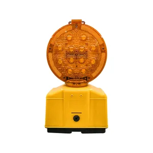 ไฟ LED สำหรับกั้นถนนเพื่อความปลอดภัยบนท้องถนนและการก่อสร้าง 12 ชิ้น/24 ชิ้น - Product Image 1