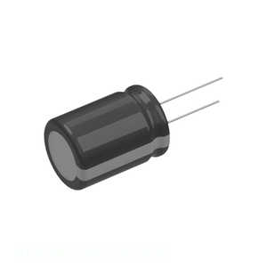 Condensateur électrolytique original 500HXW22MEFR14.5X20 22 uF à montage traversant - Product Image 1