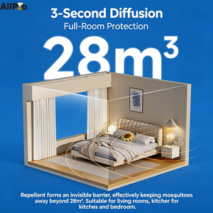 <span class=keywords><strong>Diffuseur</strong></span> électrique <span class=keywords><strong>anti</strong></span>-moustiques à brancher, à base de plantes, silencieux, pour chambre et maison - Product Image 2