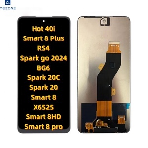 หน้าจอ LCD Yezone Mobile สำหรับ <span class=keywords><strong>Tecno</strong></span> <span class=keywords><strong>Spark</strong></span> Go 2024 2025 Kf6 Bd3 Kf7 Kf8 Pop7 <span class=keywords><strong>Spark</strong></span> 10C สำหรับ Infinix X650 X658 Hot30I Hot40I Hot50I - Product Image 1