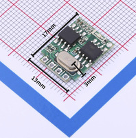 Módulo de Decodificación Inalámbrico RX480E, Salida de Alto Nivel de 1 Canal, Módulo Receptor RF433MHz Superheterodino ASK