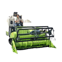 Moissonneuse-batteuse Wubota à chenilles autopropulsée pour céréales à petit grain et riz à alimentation complète