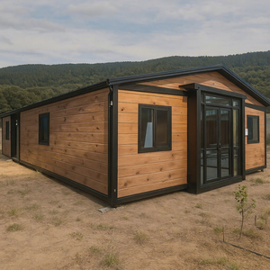 Casa Modulares de bajo costo Casa prefabricada Kits de cabaña de madera Casa prefabricada Australia Granny Flat Luxury Container Home Modular - Product Image 1